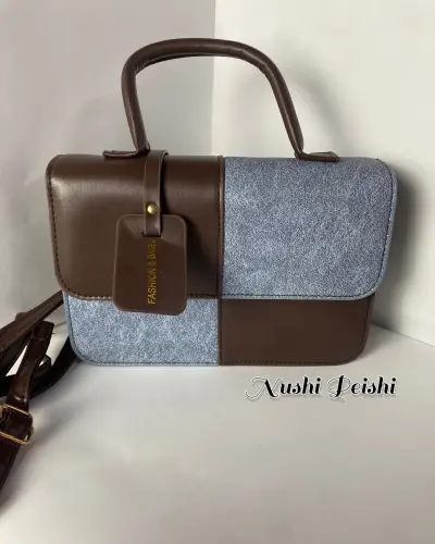 Patchwork texture Bag